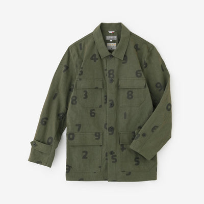 Cordura(R) 混纺帆布工装夹克/SO-SU-U 橄榄绿