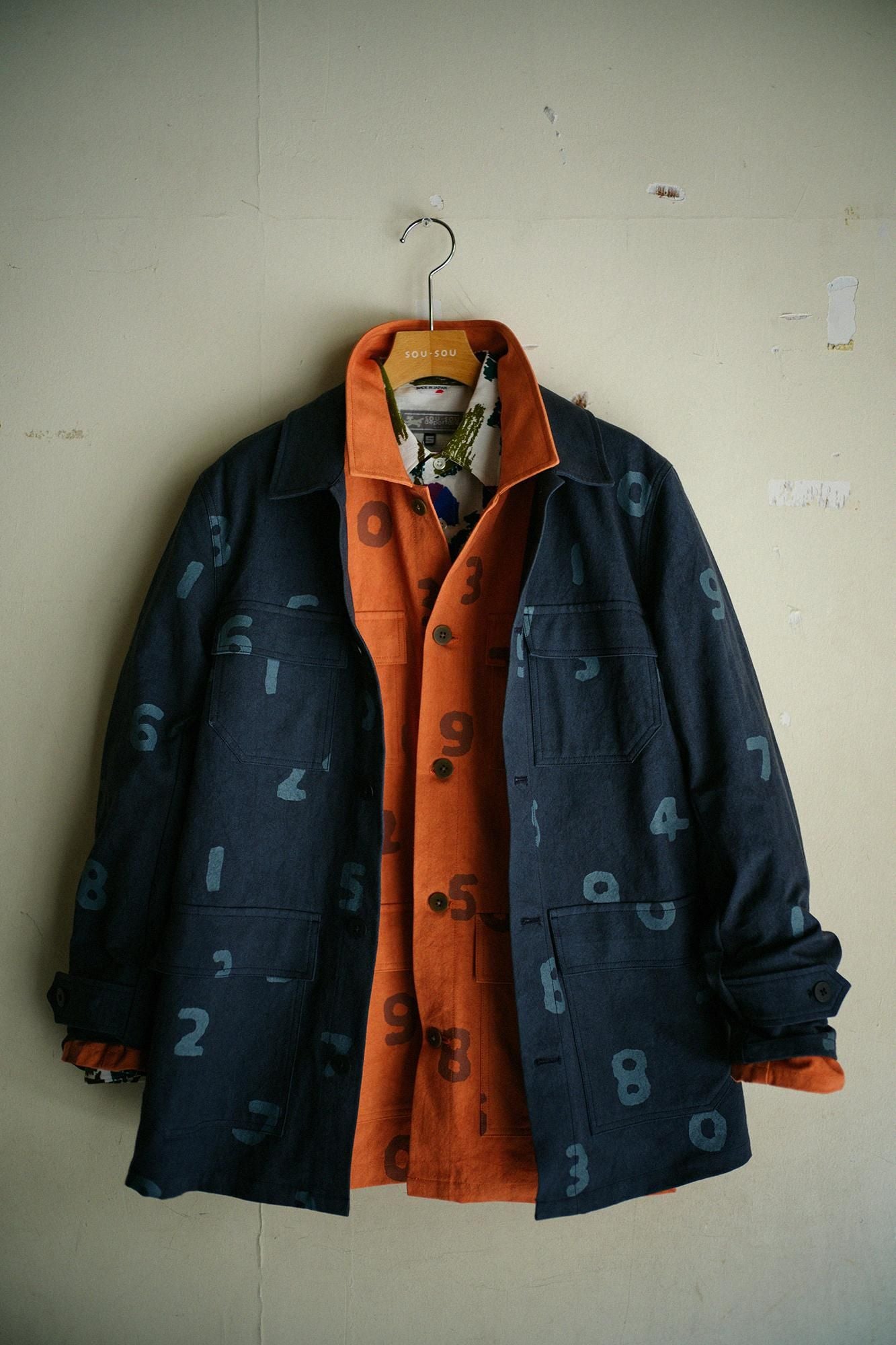 Cordura(R) 混纺帆布工装夹克/SO-SU-U 钢灰色