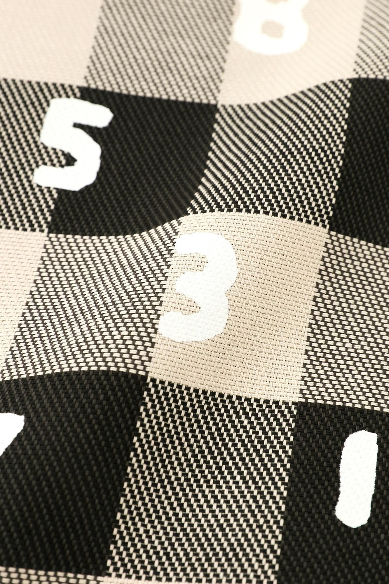 ヘビーツイルチェック サコッシュ／SO-SU-U アイボリー