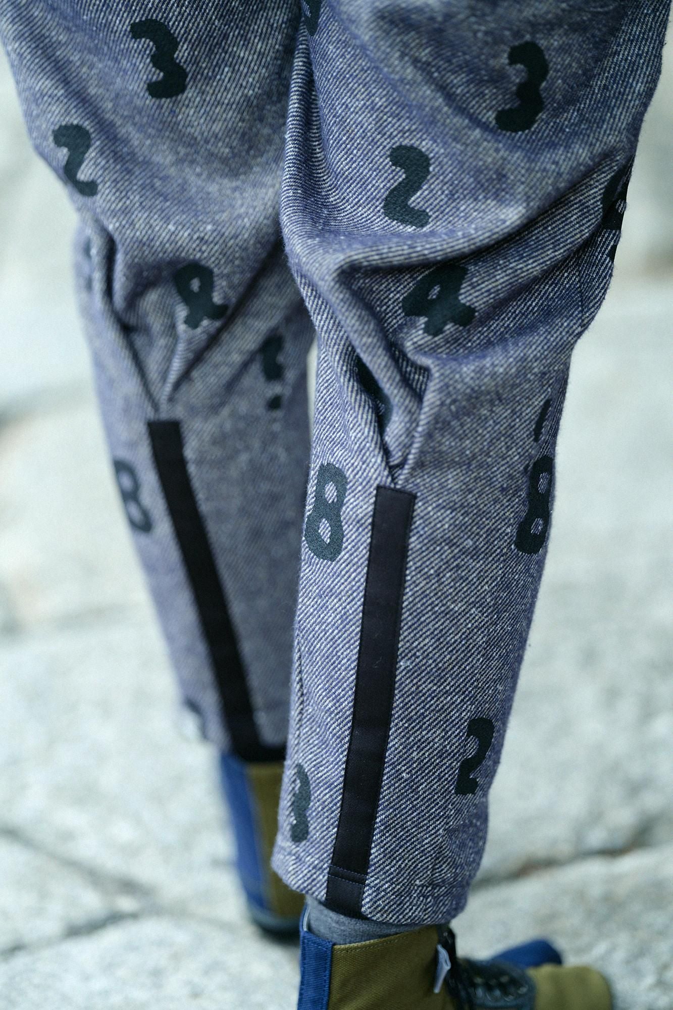 Cotton Twill BIKE Jodhpur / SO-SU-U Heather Navy