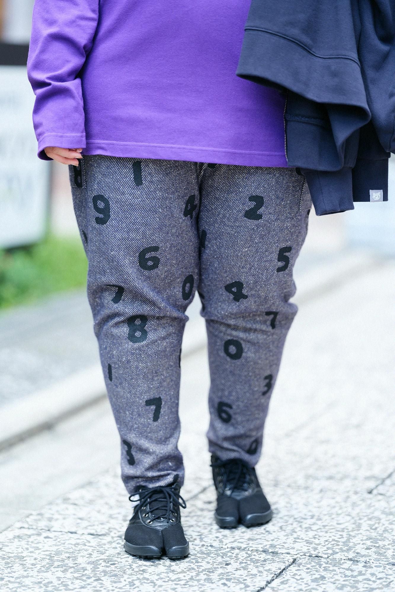 Cotton Twill BIKE Jodhpur / SO-SU-U Heather Navy