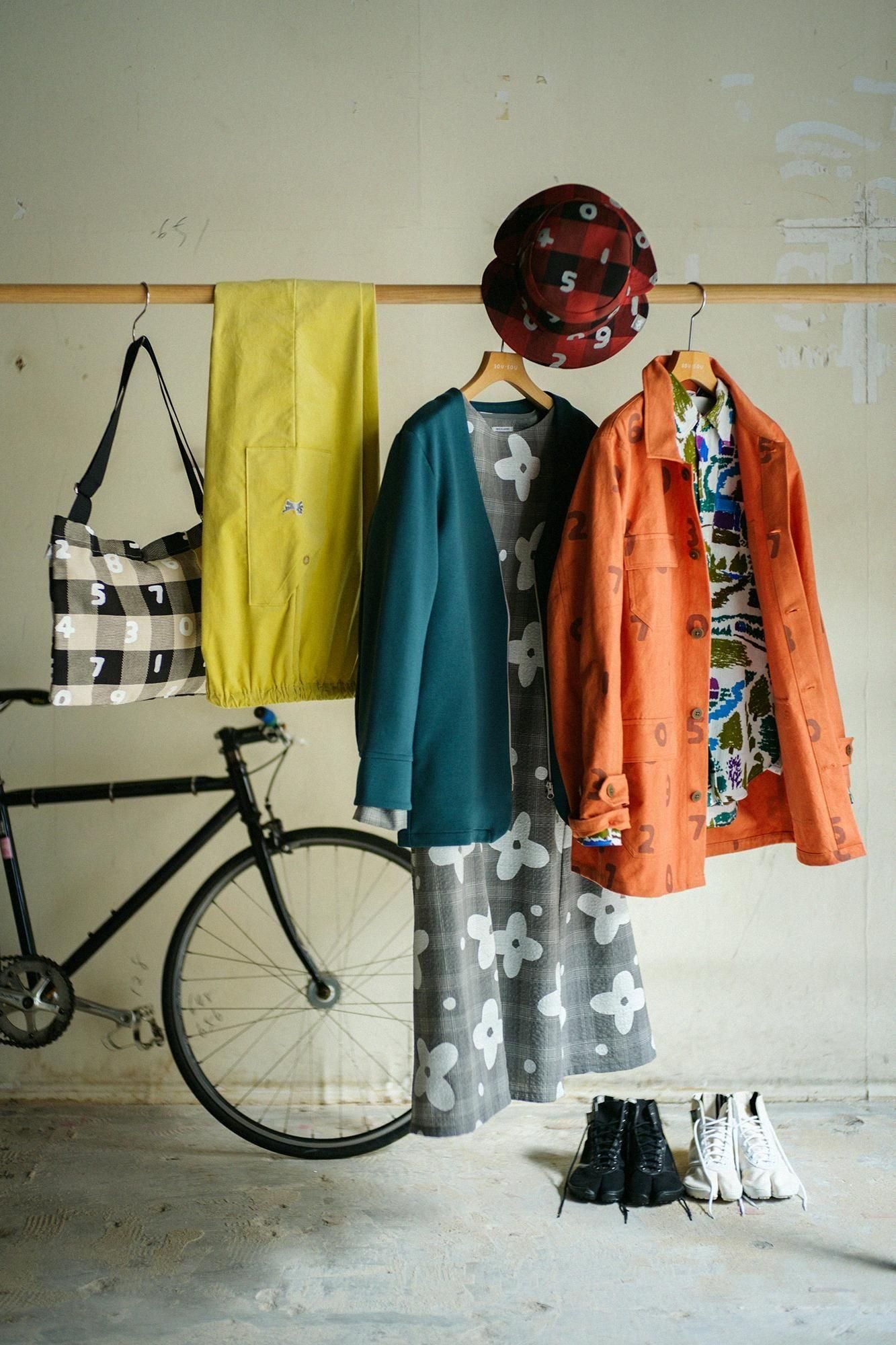 弹力灯芯绒 BIKE Suteteko/柠檬黄