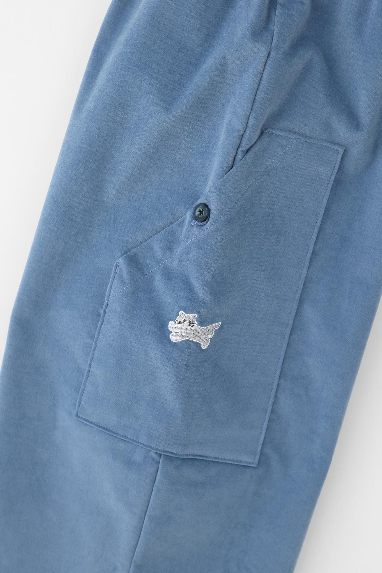 弹力灯芯绒 BIKE Suteteko/JBlue