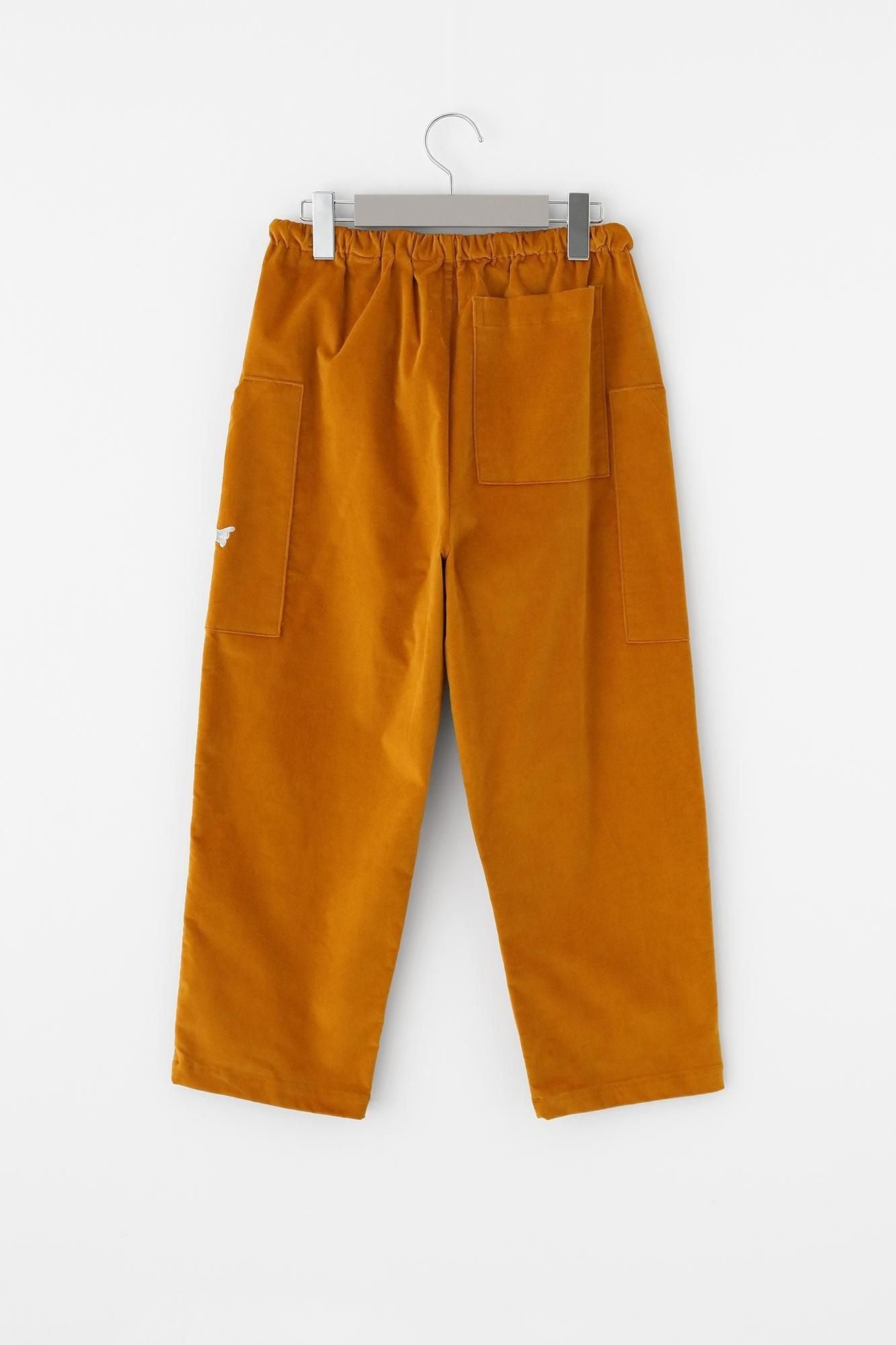 Velours côtelé extensible BIKE Suteteko/Marigold