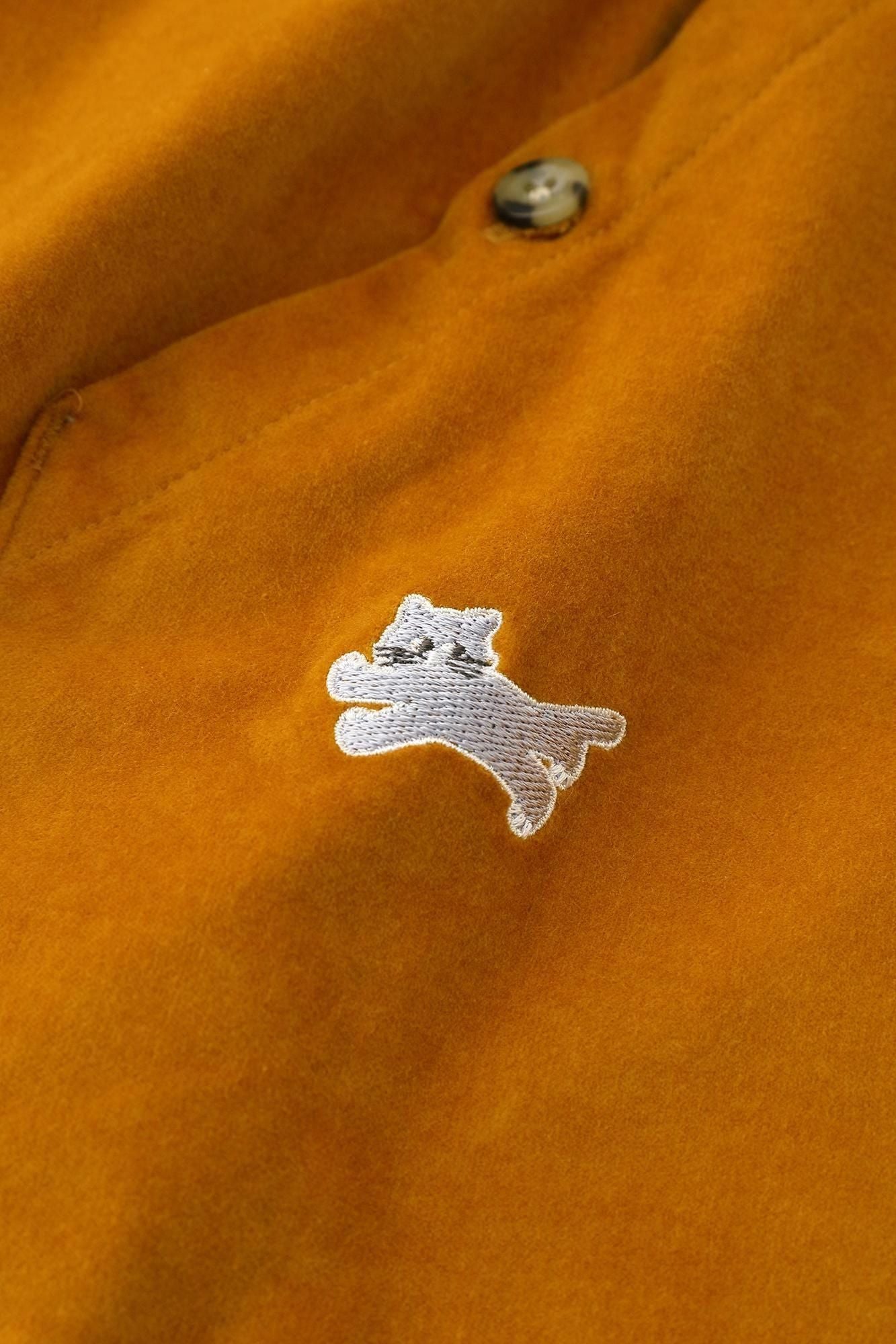 Velours côtelé extensible BIKE Suteteko/Marigold