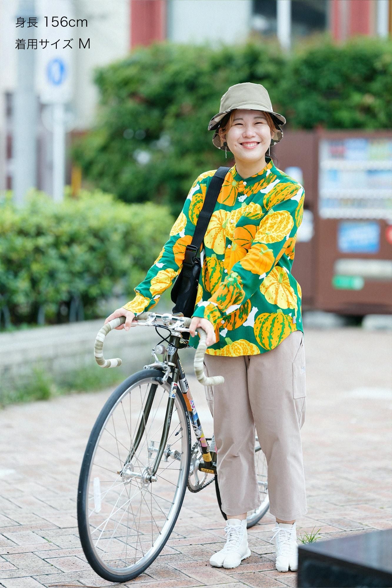 스트레치 골덴 BIKE 스테테코/엷은 황갈색