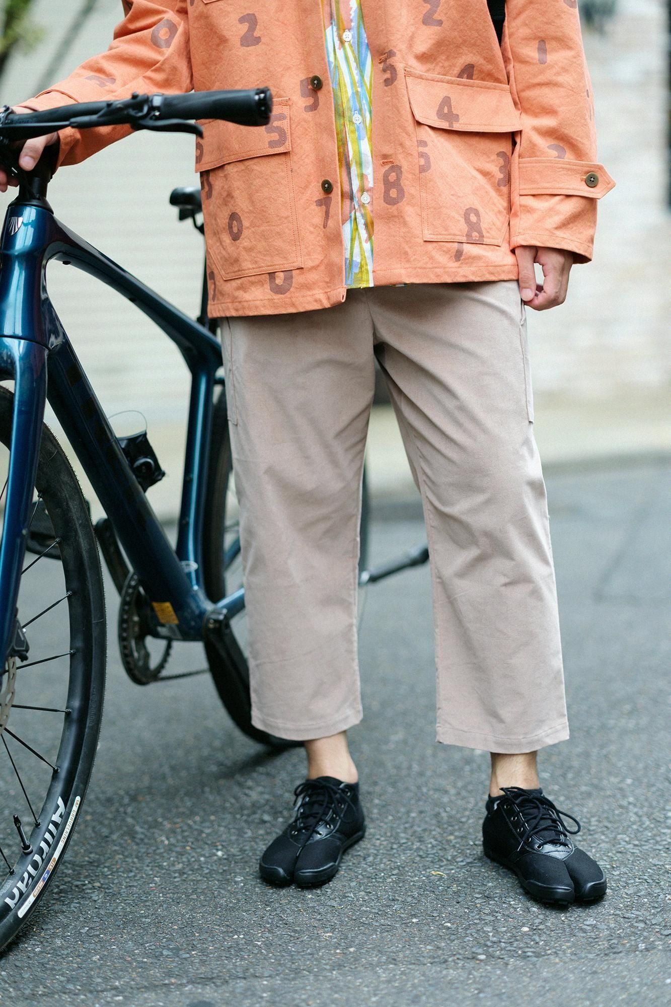 스트레치 골덴 BIKE 스테테코/엷은 황갈색