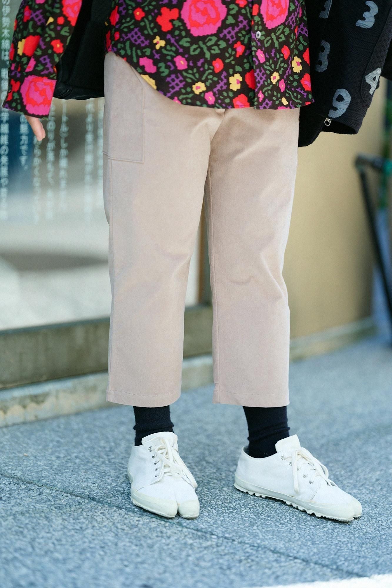 弹力灯芯绒 BIKE Suteteko/小鹿色