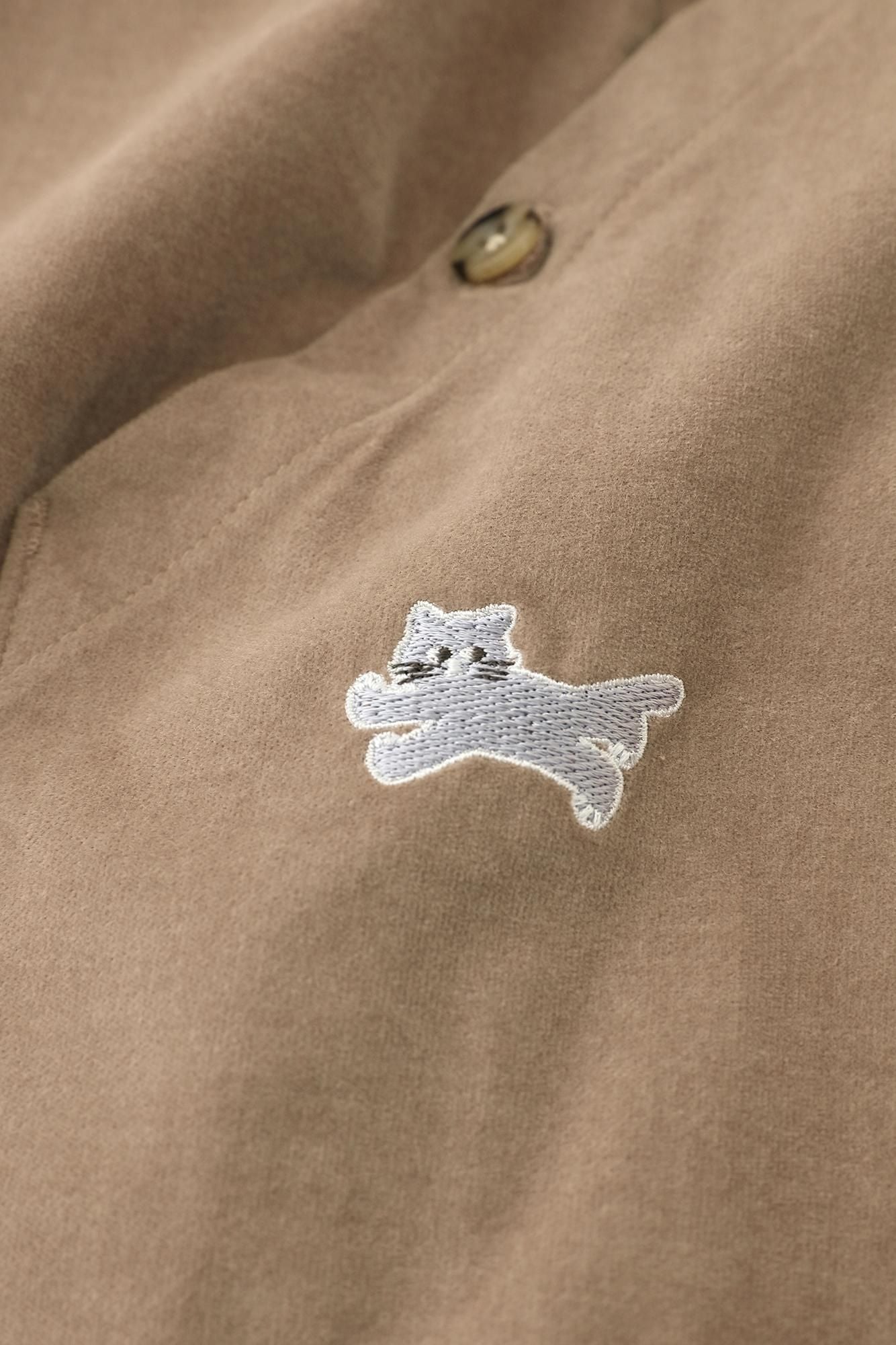 弹力灯芯绒 BIKE Suteteko/小鹿色