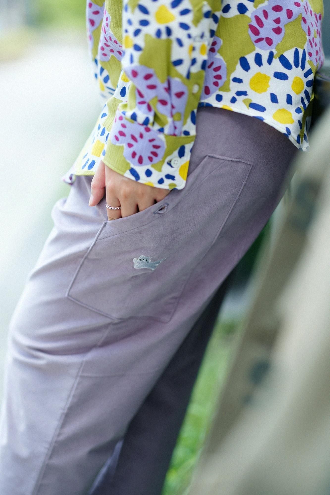 Stretch-Cord BIKE Suteko/Flieder