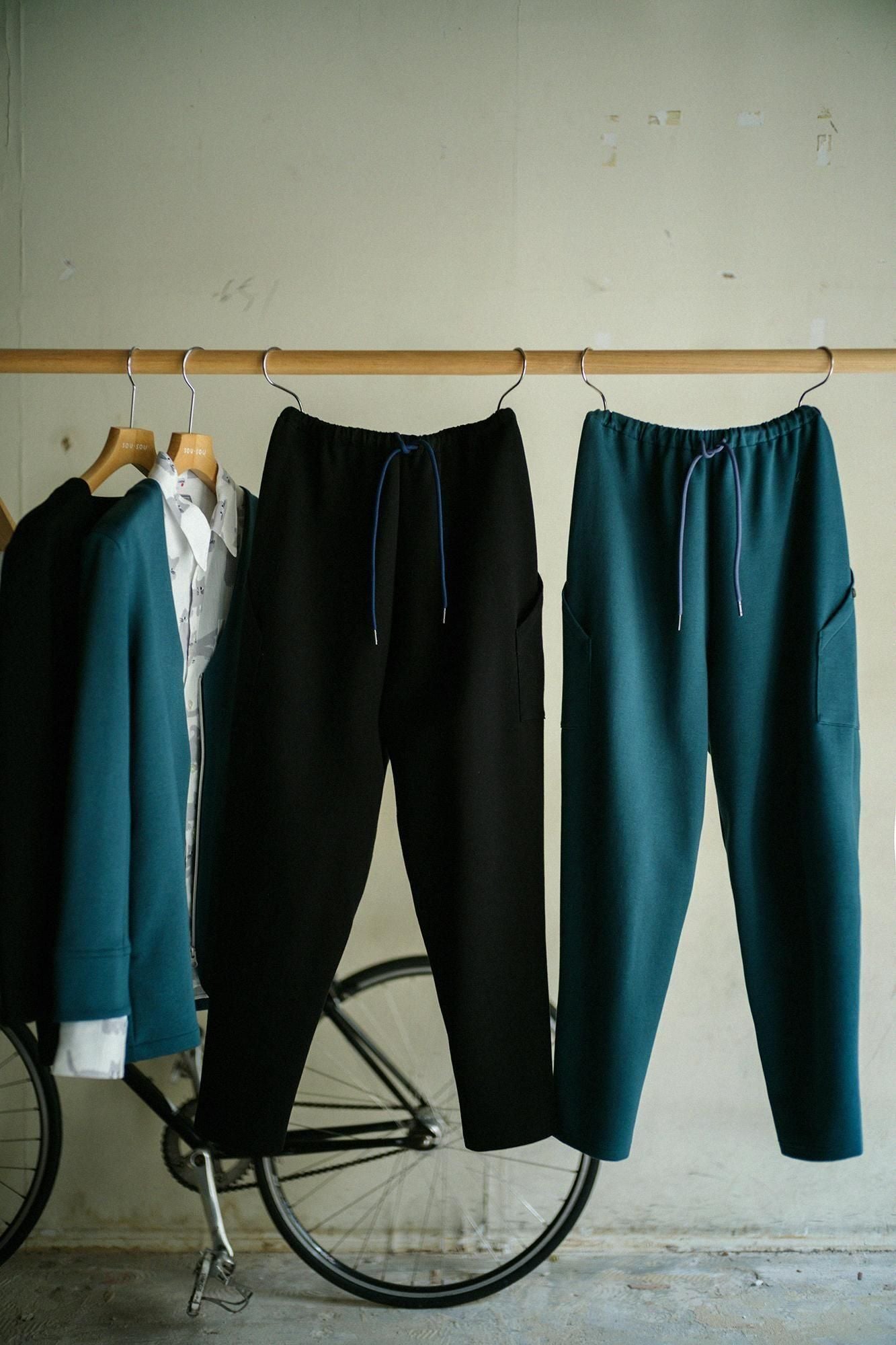 Cardboard Knit BIKE Jodhpur / Bottle Green