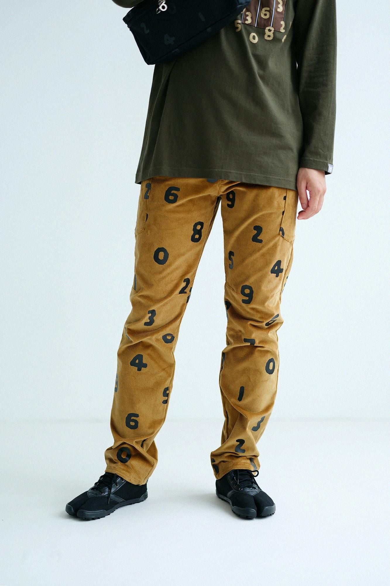 Velours côtelé extensible BIKE cargo/SO-SU-U ocre