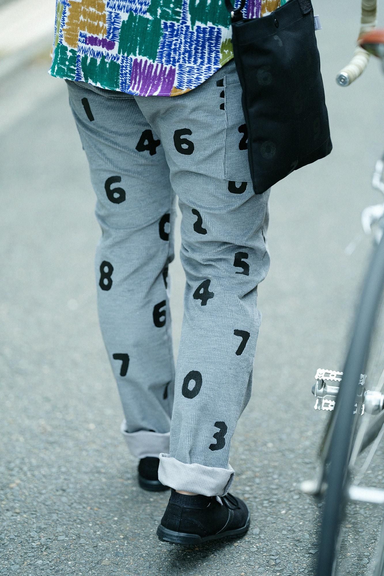 弹力灯芯绒 BIKE 工装/SO-SU-U 灰色