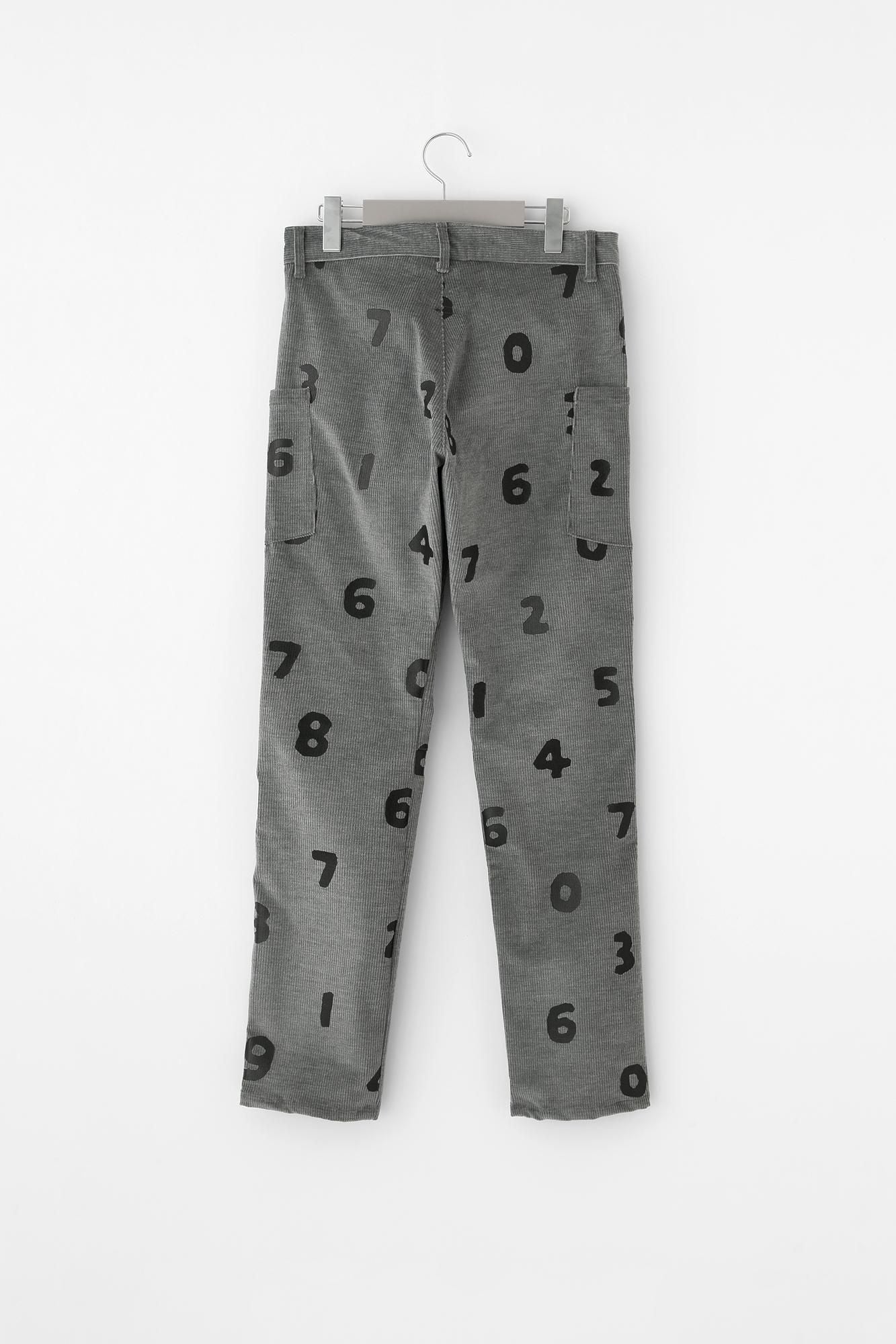 弹力灯芯绒 BIKE 工装/SO-SU-U 灰色