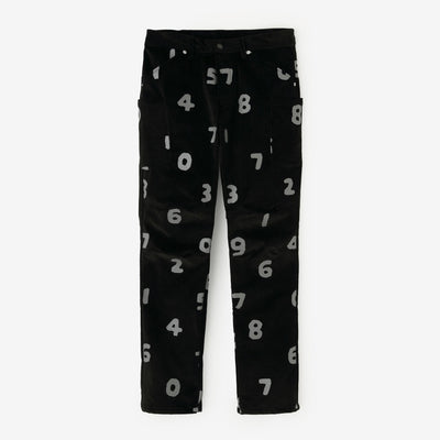 弹力灯芯绒 BIKE 工装/SO-SU-U 黑色