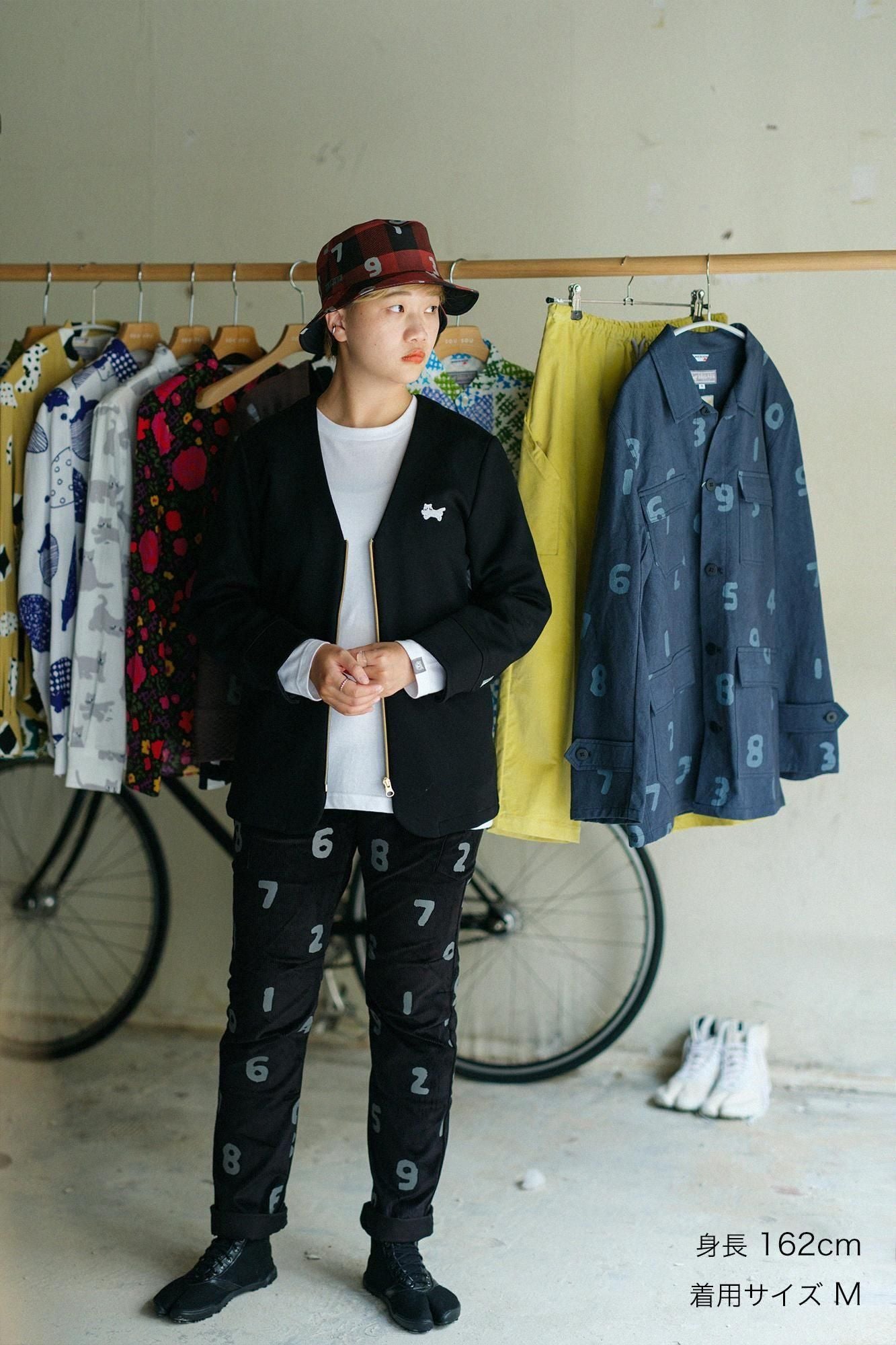 Stretch Corduroy BIKE Cargo Pants / SO-SU-U Black