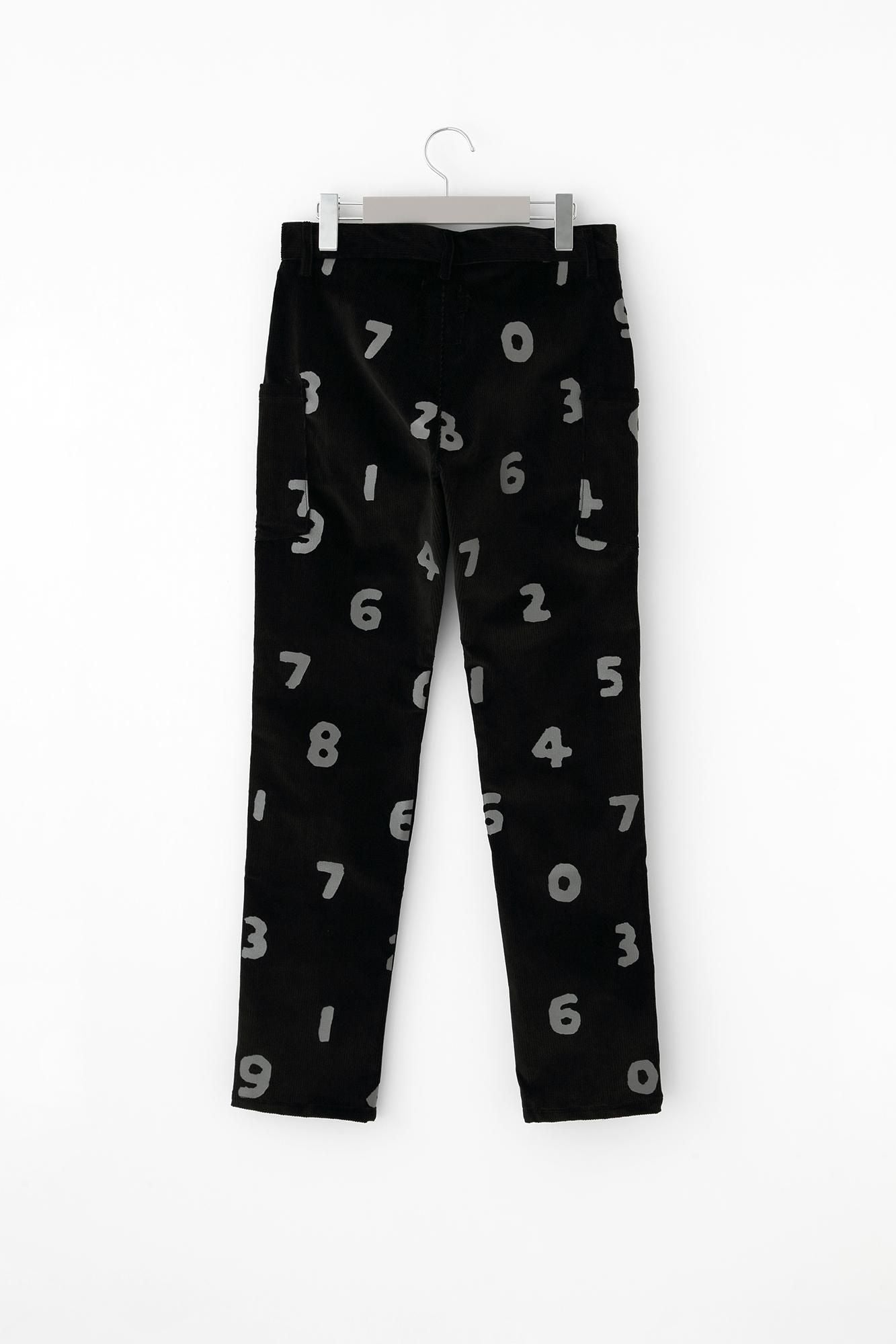 Stretch Corduroy BIKE Cargo Pants / SO-SU-U Black