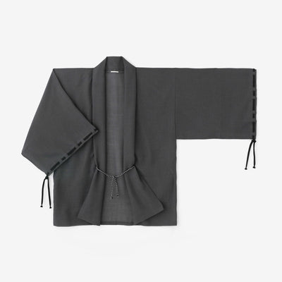 梳毛（そもう） 紗（しゃ） 宮中袖（きゅうちゅうそで） 短衣（たんい） 単（ひとえ）／鈍色（にびいろ）