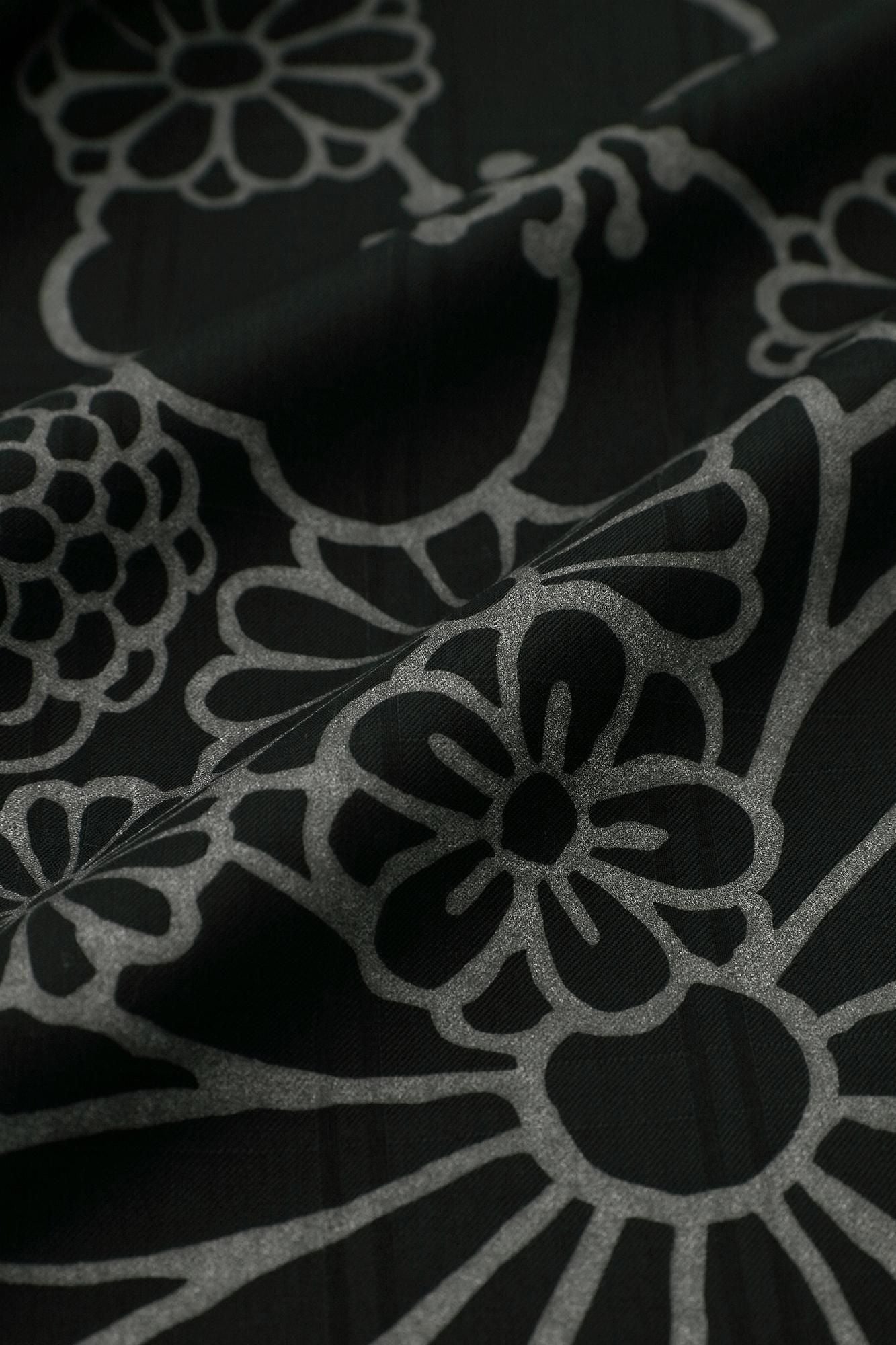 梳毛（そもう）×ソロテックス(R)ツイル 角袖袢纏（かくそではんてん