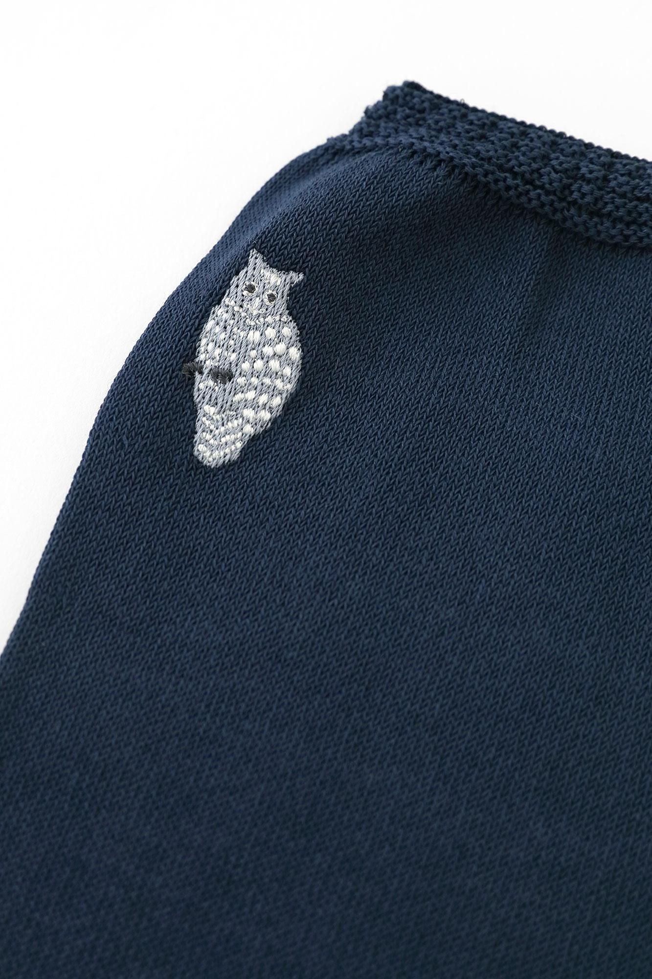 UV컷 쿨 드라이 롱 장갑/네이비