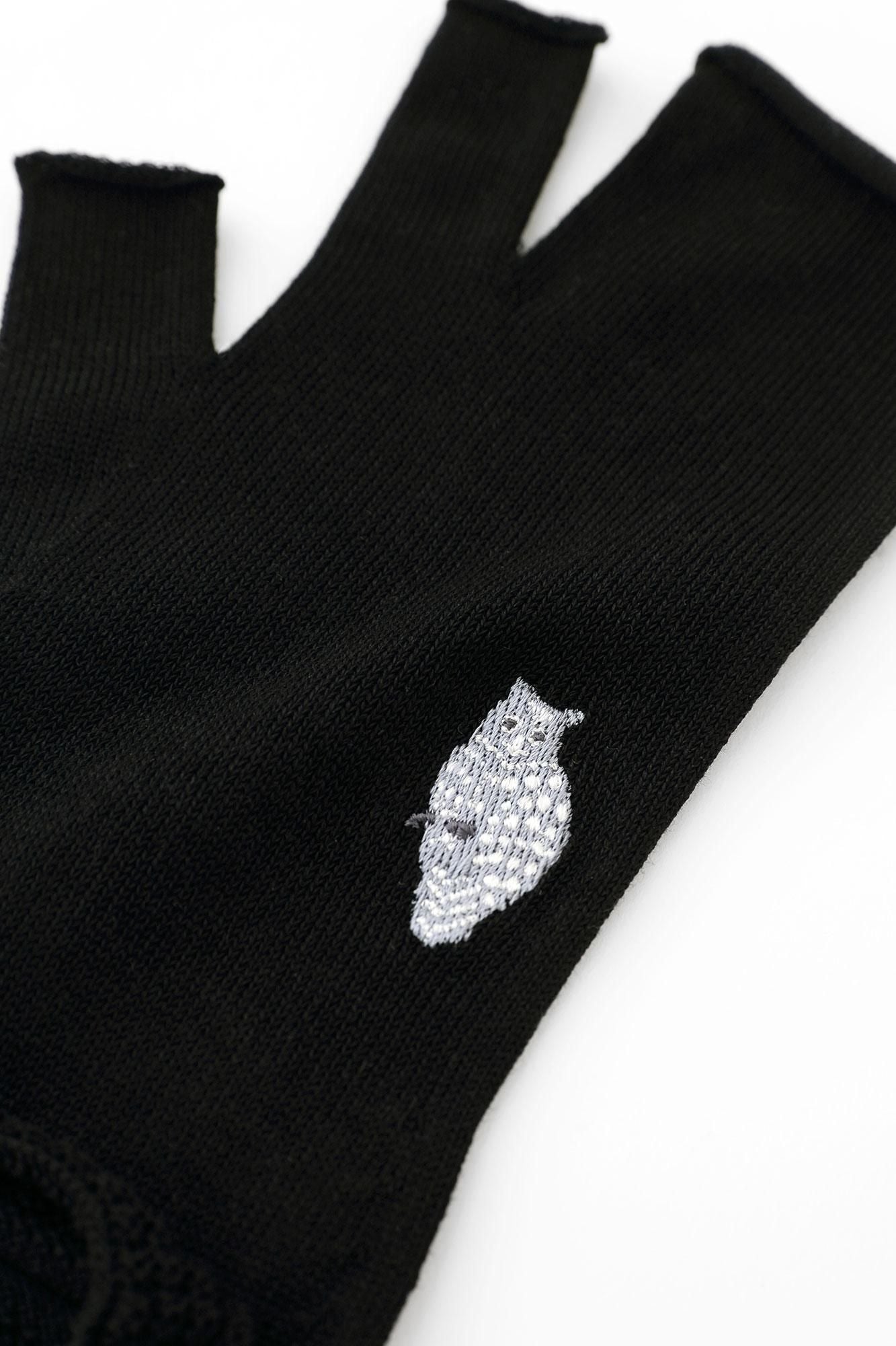 抗UV涼感速乾 手套/黑色