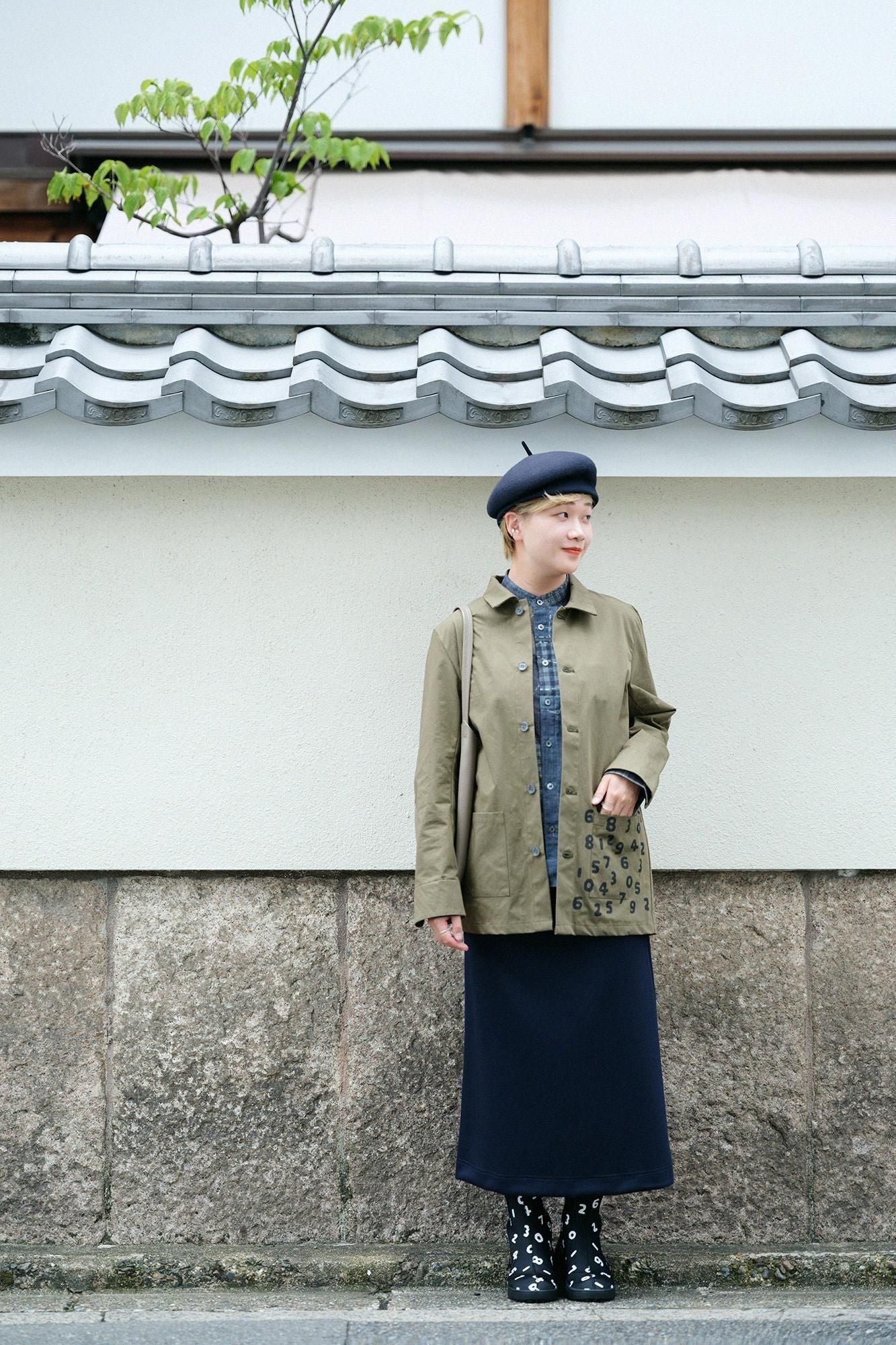 ネオプレン Y.ブーツ／SO-SU-U ブラック×ホワイト