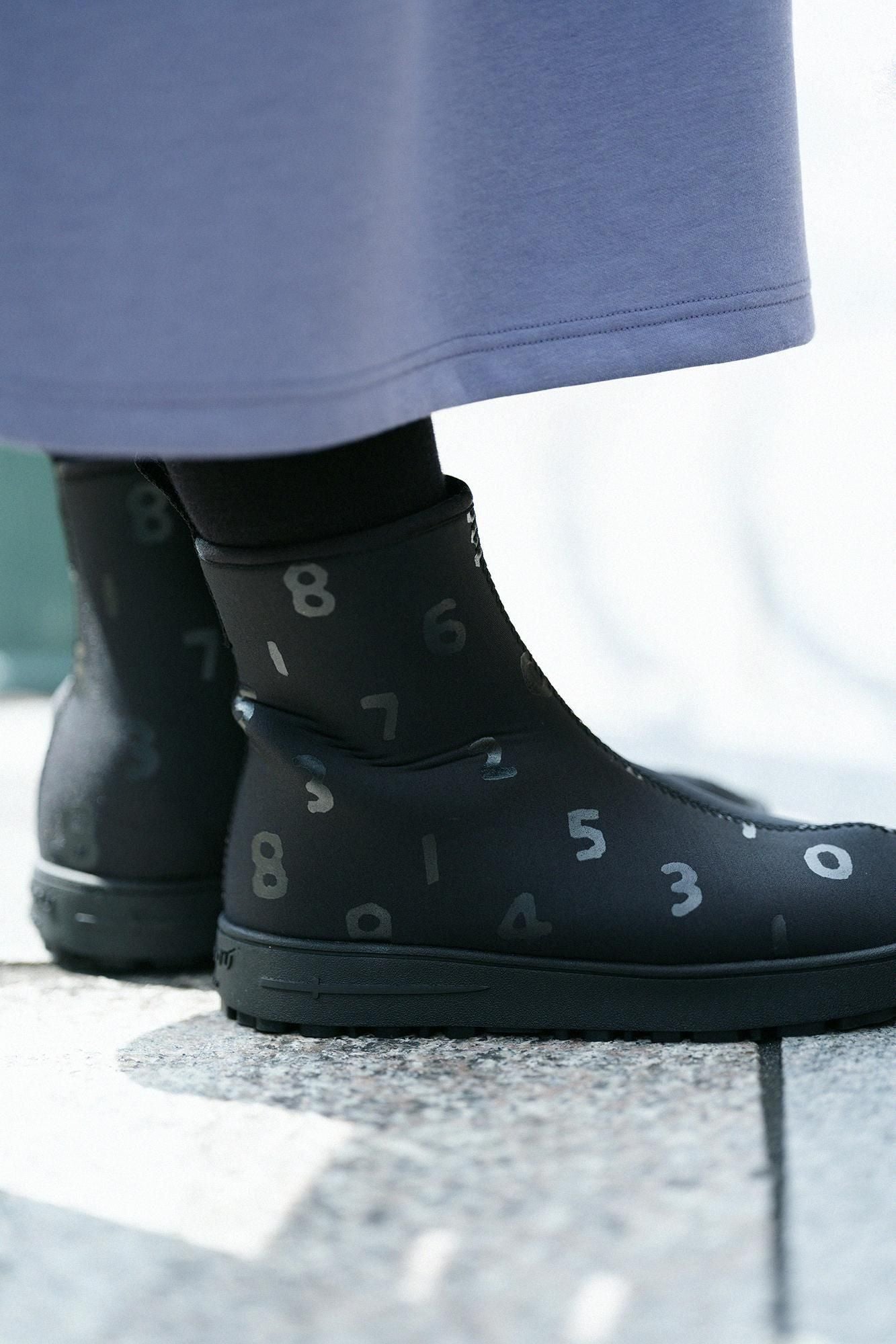 Bottes Y. Néoprène/SO-SU-U Noir x Noir