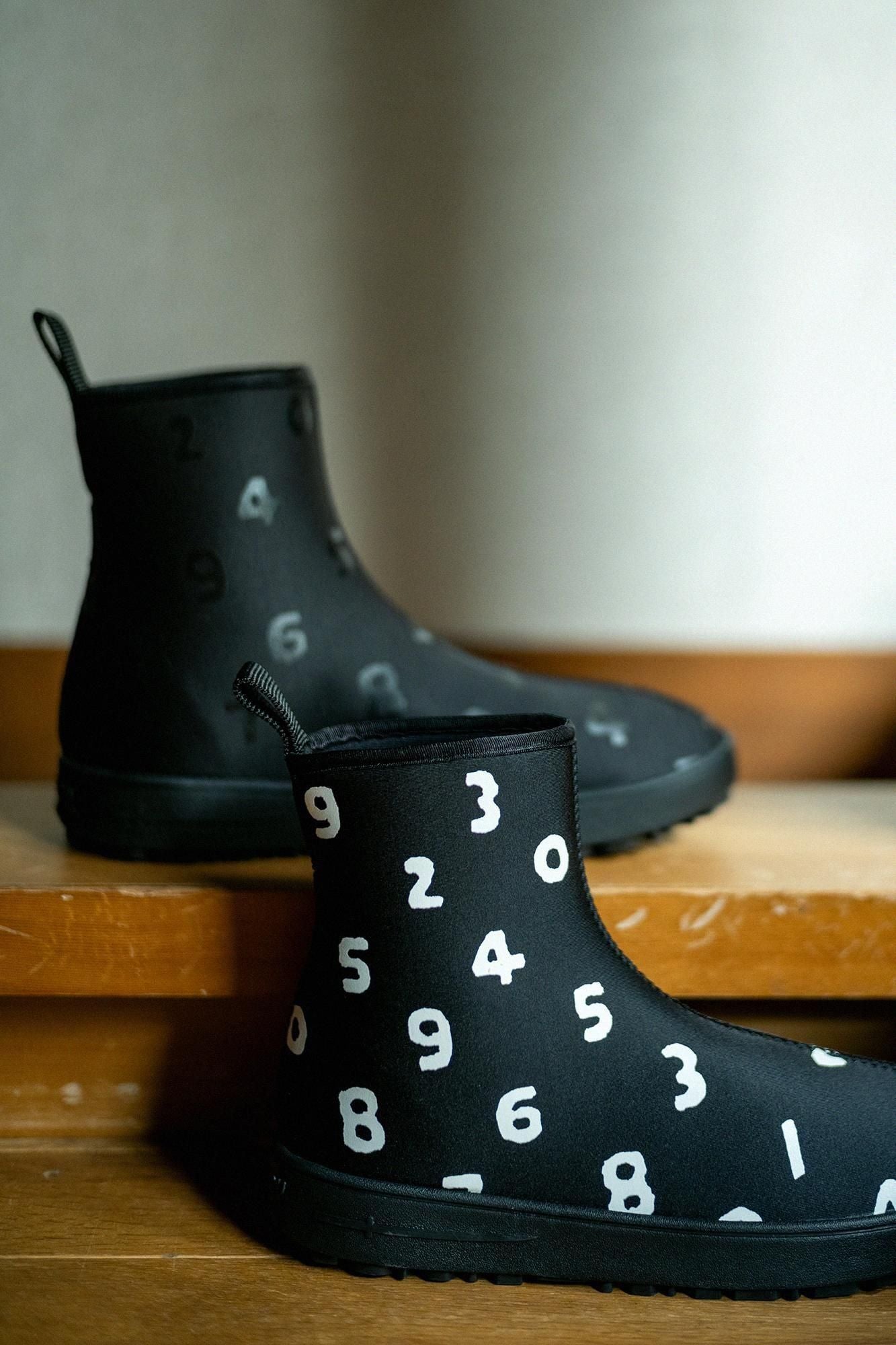 Bottes Y. Néoprène/SO-SU-U Noir x Noir