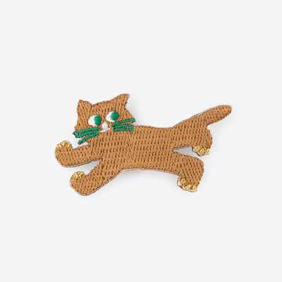 刺繍飾り（ししゅうかざり）／depoニャン モカ