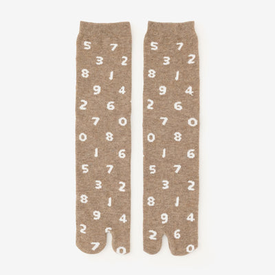 【net限定40%OFF】エコな足袋下（普通丈）／SO-SU-U 杢枯茶（もくかれちゃ）【女性用】