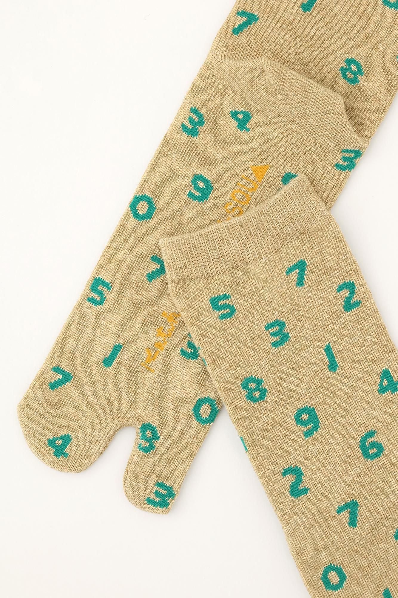 【net限定40%OFF】エコな足袋下（普通丈）／SO-SU-U 藁色杢（わらいろもく）【女性用】