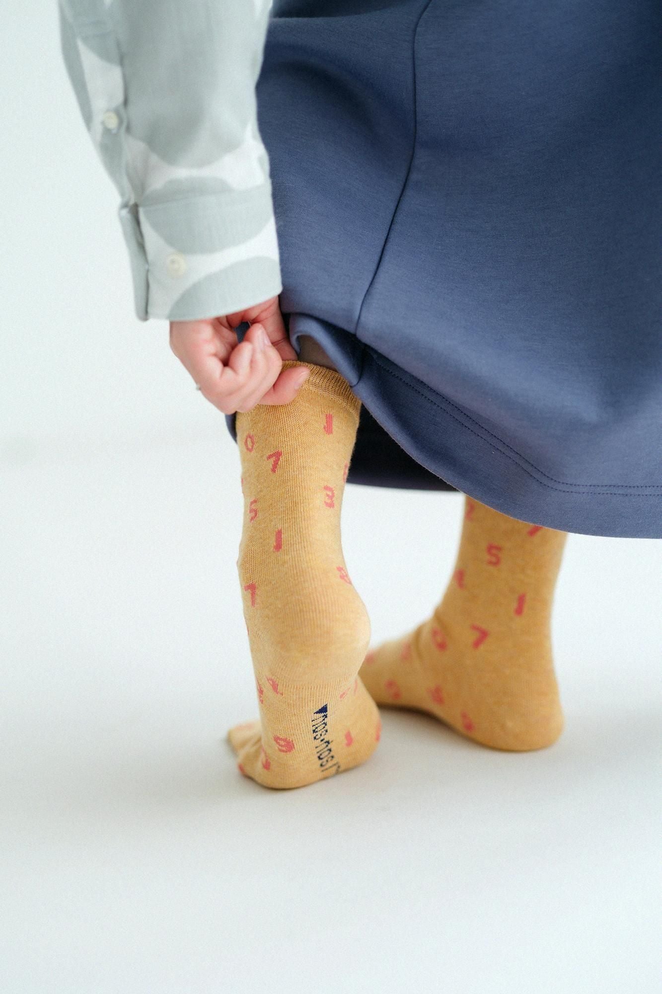 [40 % de réduction en ligne seulement] Bas tabi écologique (longueur normale)/SO-SU-U Mokuanzu Nezu [Pour femme]