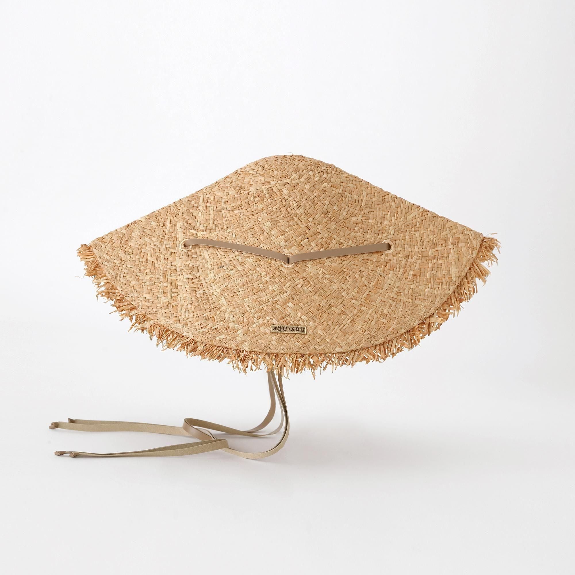 尾張折編笠（おわりおりあみがさ）／素色（しろいろ）