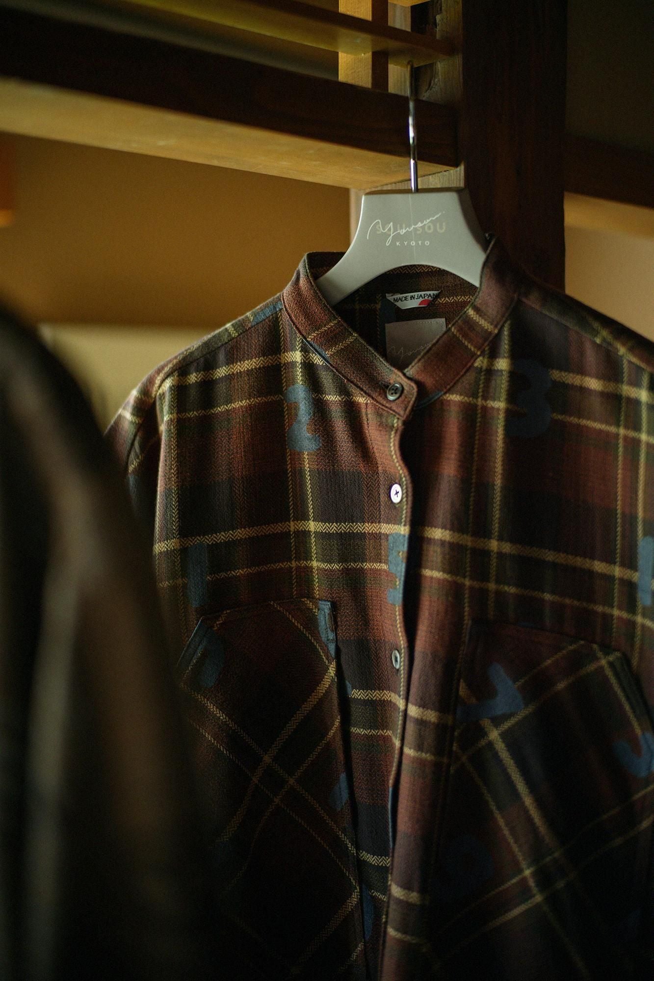 FRiModern.boneCheck W.P.Gran Shirt Dress／SO-SU-U