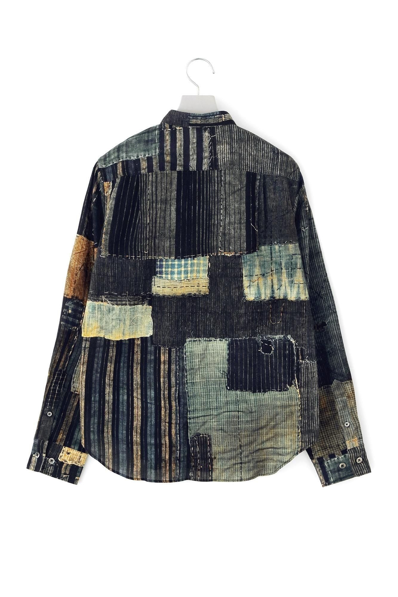 高岛吉吉 20/20 立领衬衫/BORO II IJ