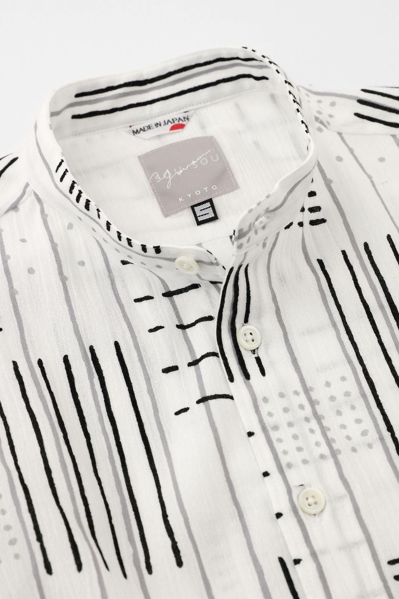 高岛吉吉 20/20 立领衬衫 SP 2.0/间隙和条纹 (间隙和条纹)