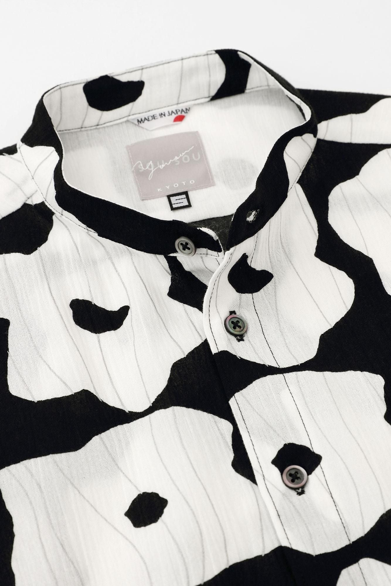 高島縮 20/20 スタンドカラーシャツSP 2.0／ゆらり