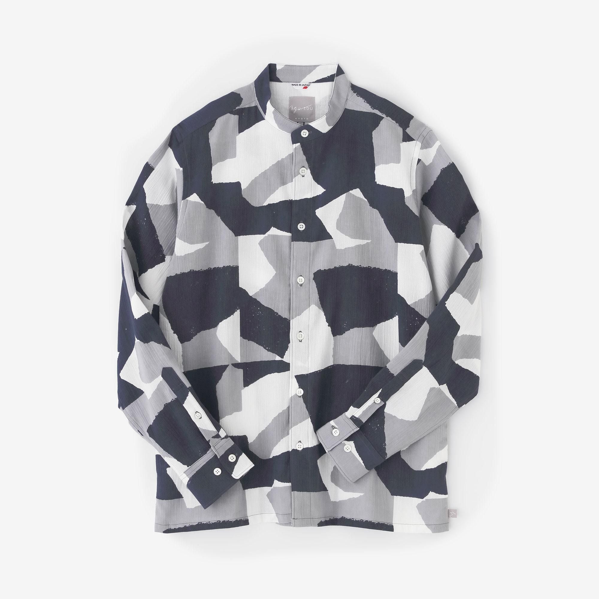 Chizimi Cotton 20/20 Stand CollarShirt SP 2.0/Accidentally