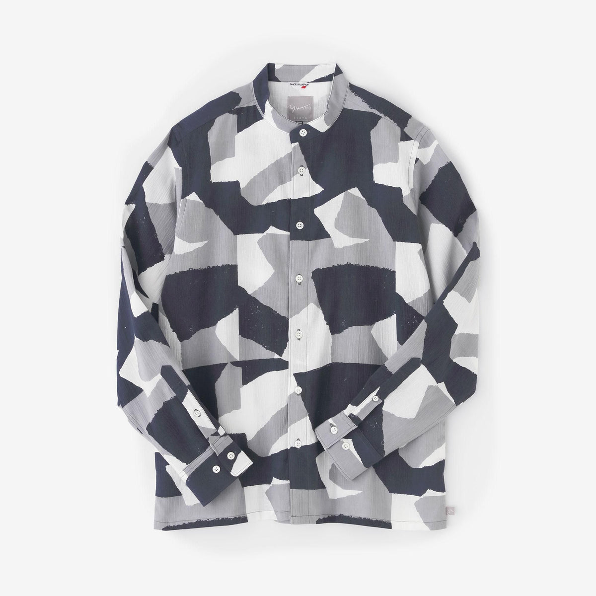 高島縮 20/20 スタンドカラーシャツSP 2.0／たまたま