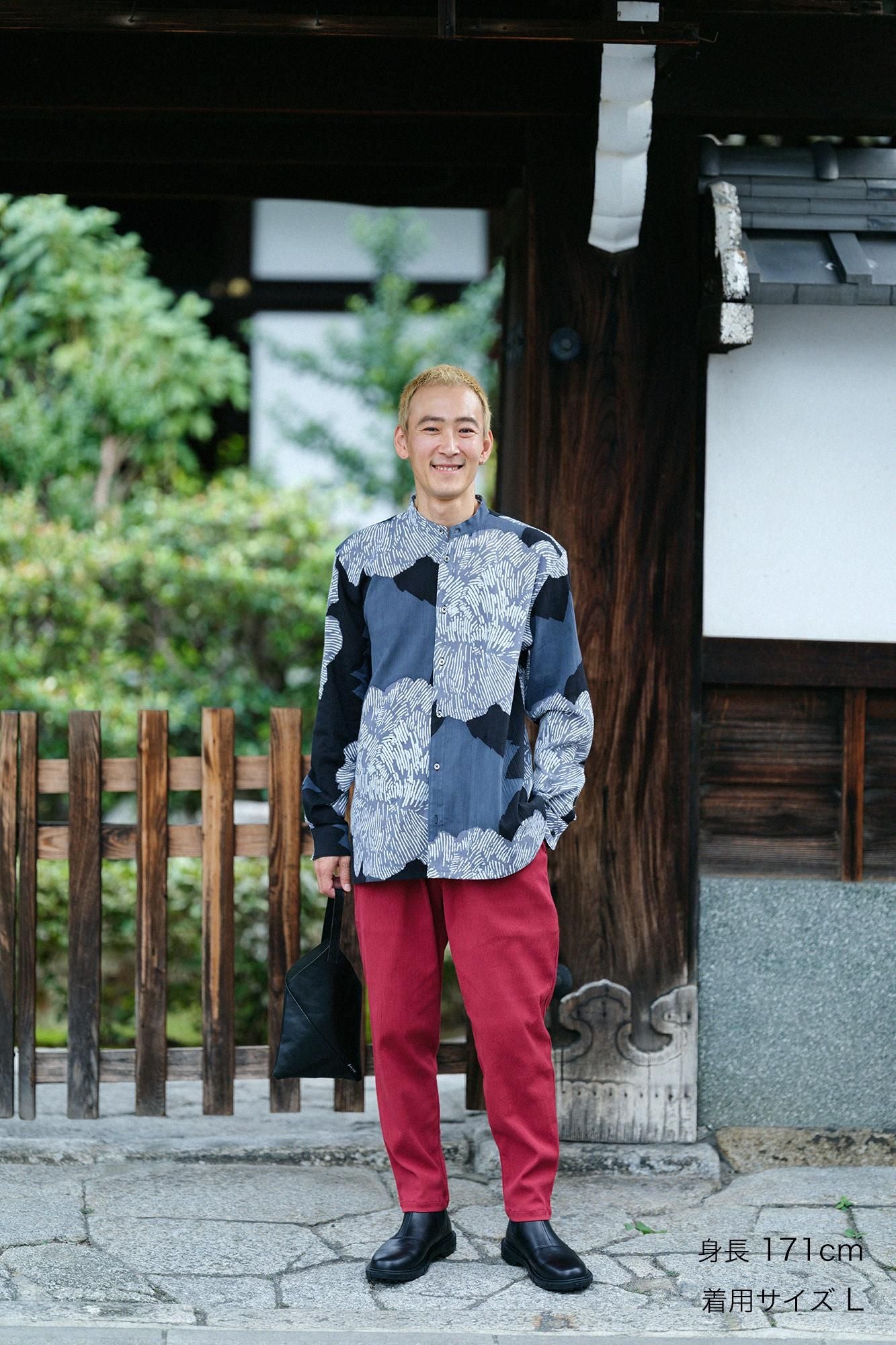 高岛吉吉 20/20 立领衬衫 SP 2.0/Peony(牡丹)