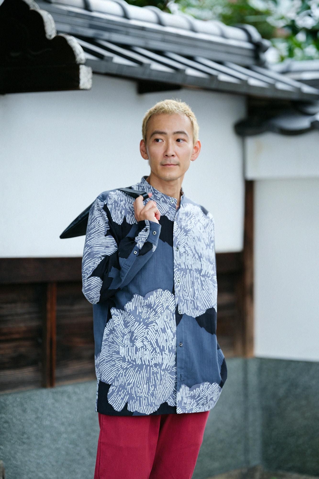 高岛吉吉 20/20 立领衬衫 SP 2.0/Peony(牡丹)