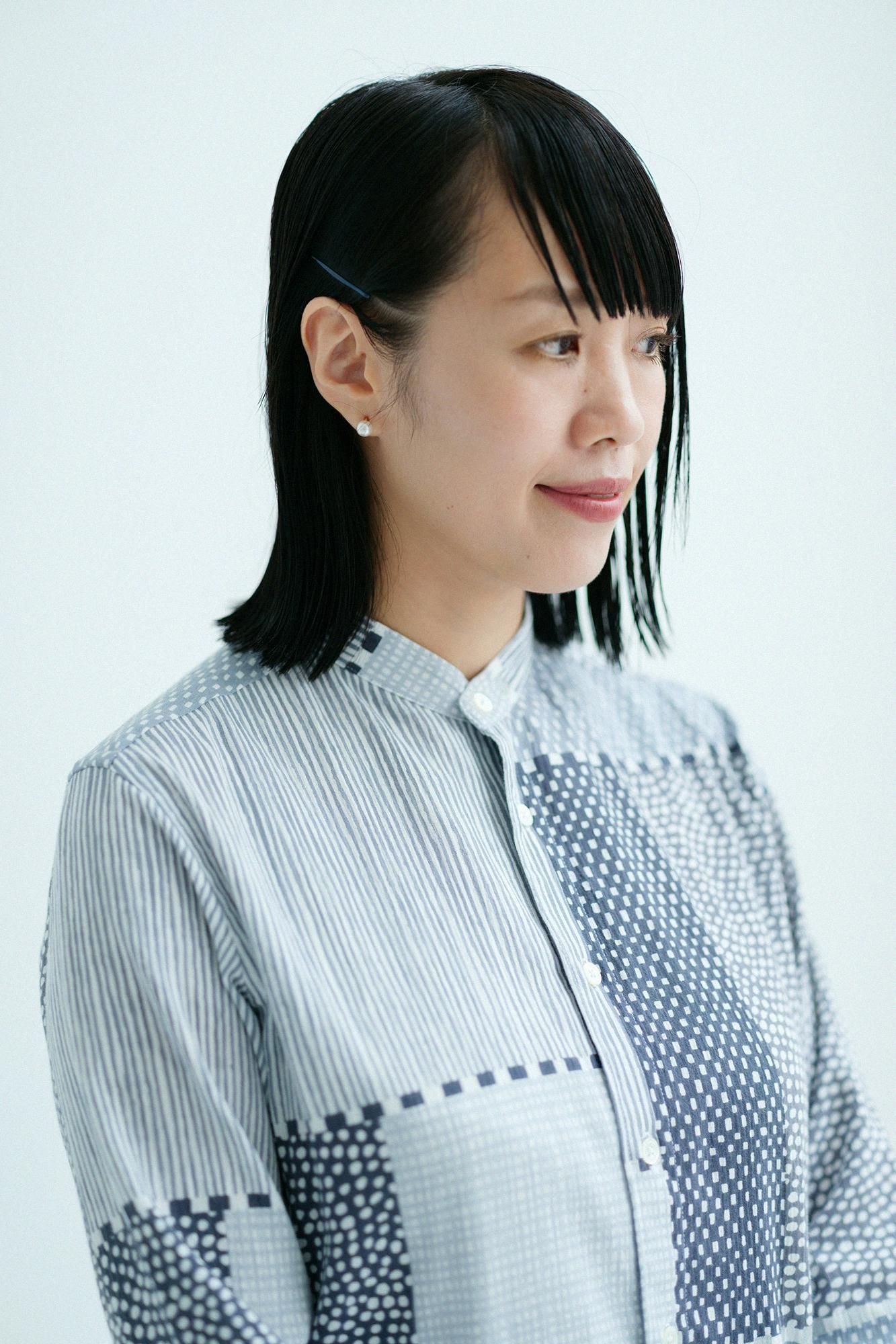 高島縮 20/20 スタンドカラーシャツ SP 2.0／間がさね