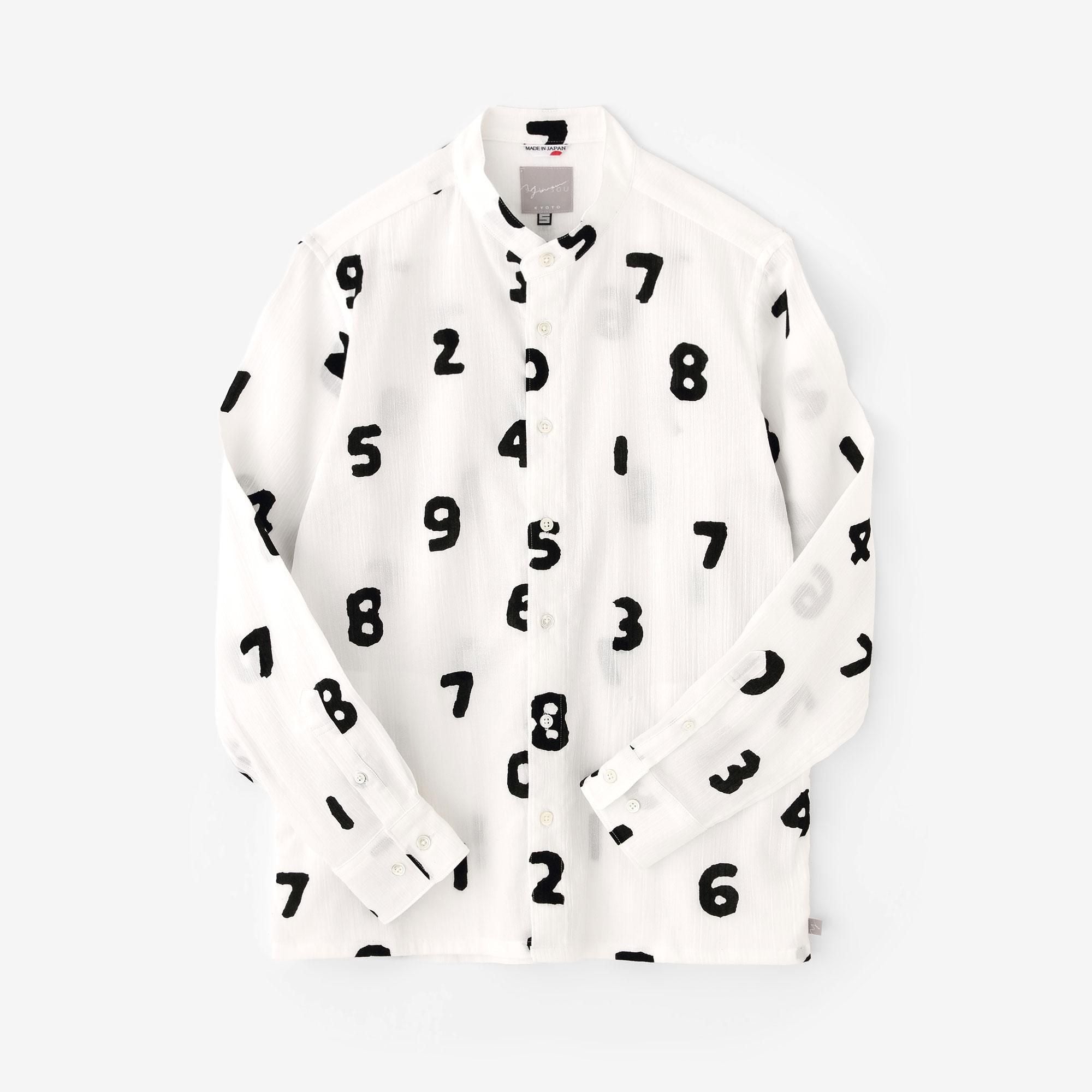 Chizimi Cotton 20/20 Stand CollarShirt SP 2.0 / SO-SU-U White