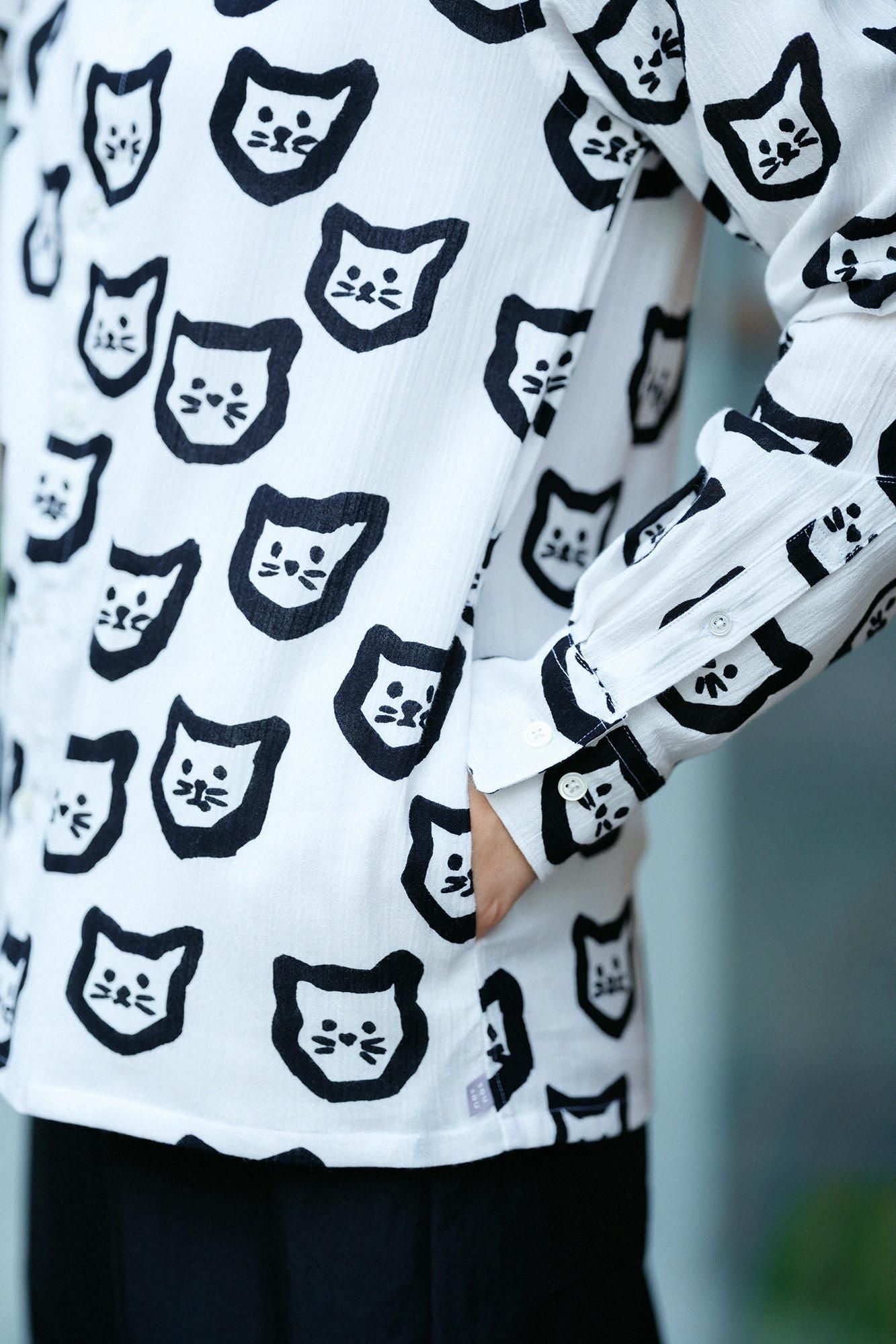 Chizimi Cotton 20/20 Stand CollarShirt SP 2.0/ Kitten Sparse