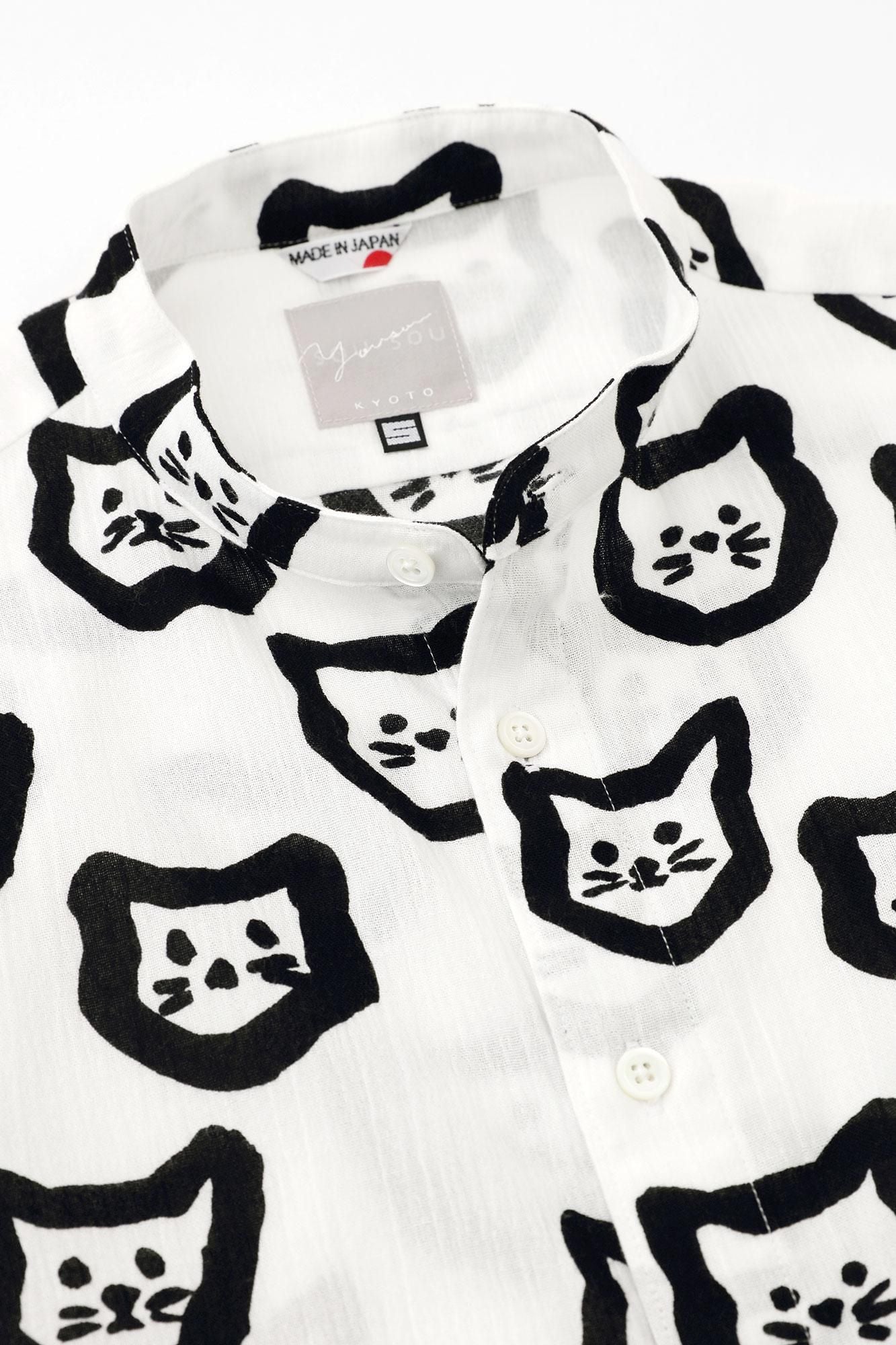 Chizimi Cotton 20/20 Stand CollarShirt SP 2.0/ Kitten Sparse