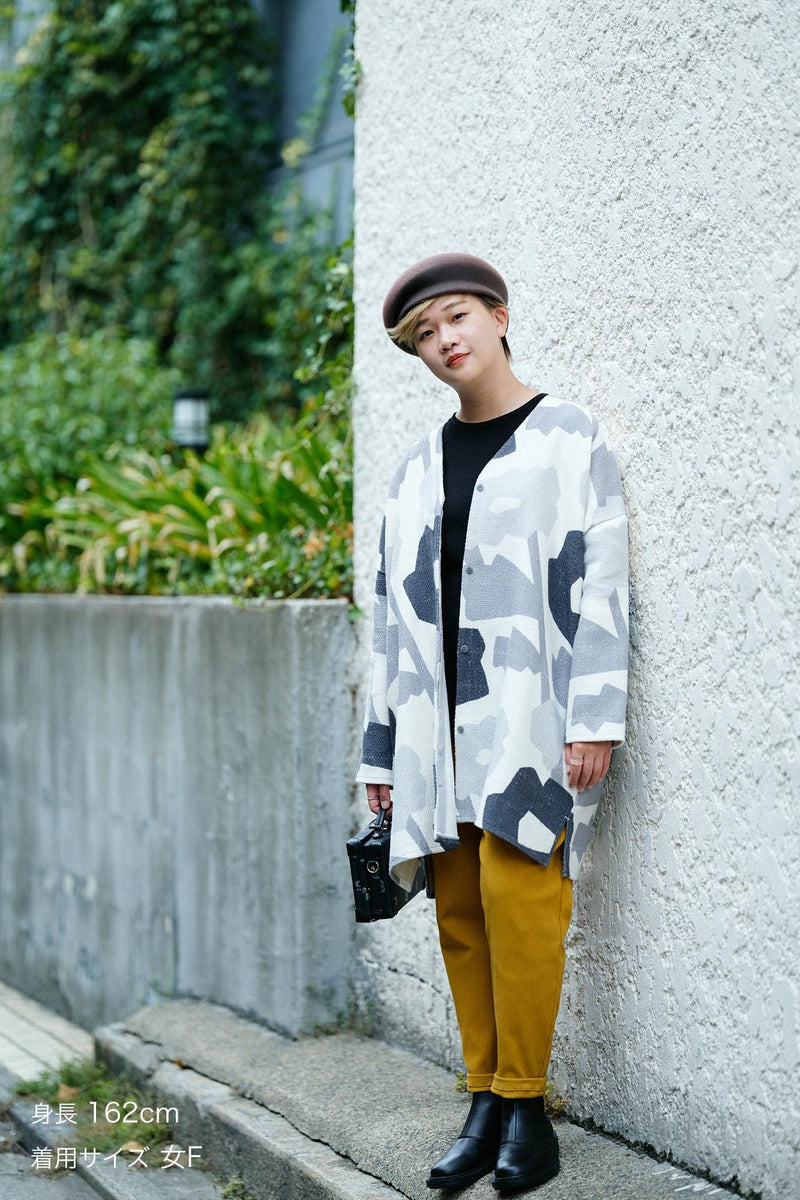 Manteau tunique léger col V