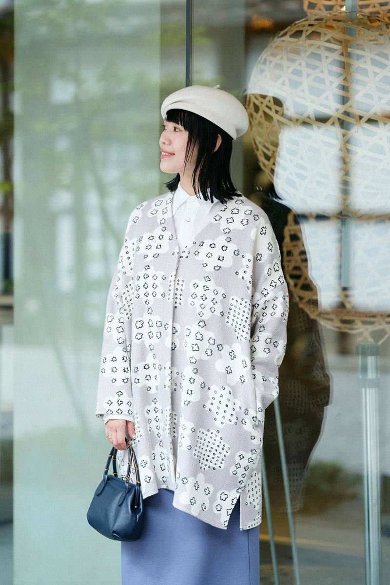 Manteau tunique léger col V