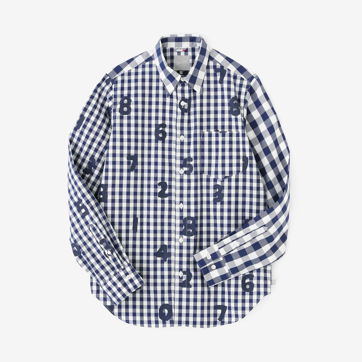 BUDO ランシャツ　ネイビーギンガムチェック BUDO ランシャツ ネイビーギンガムチェック