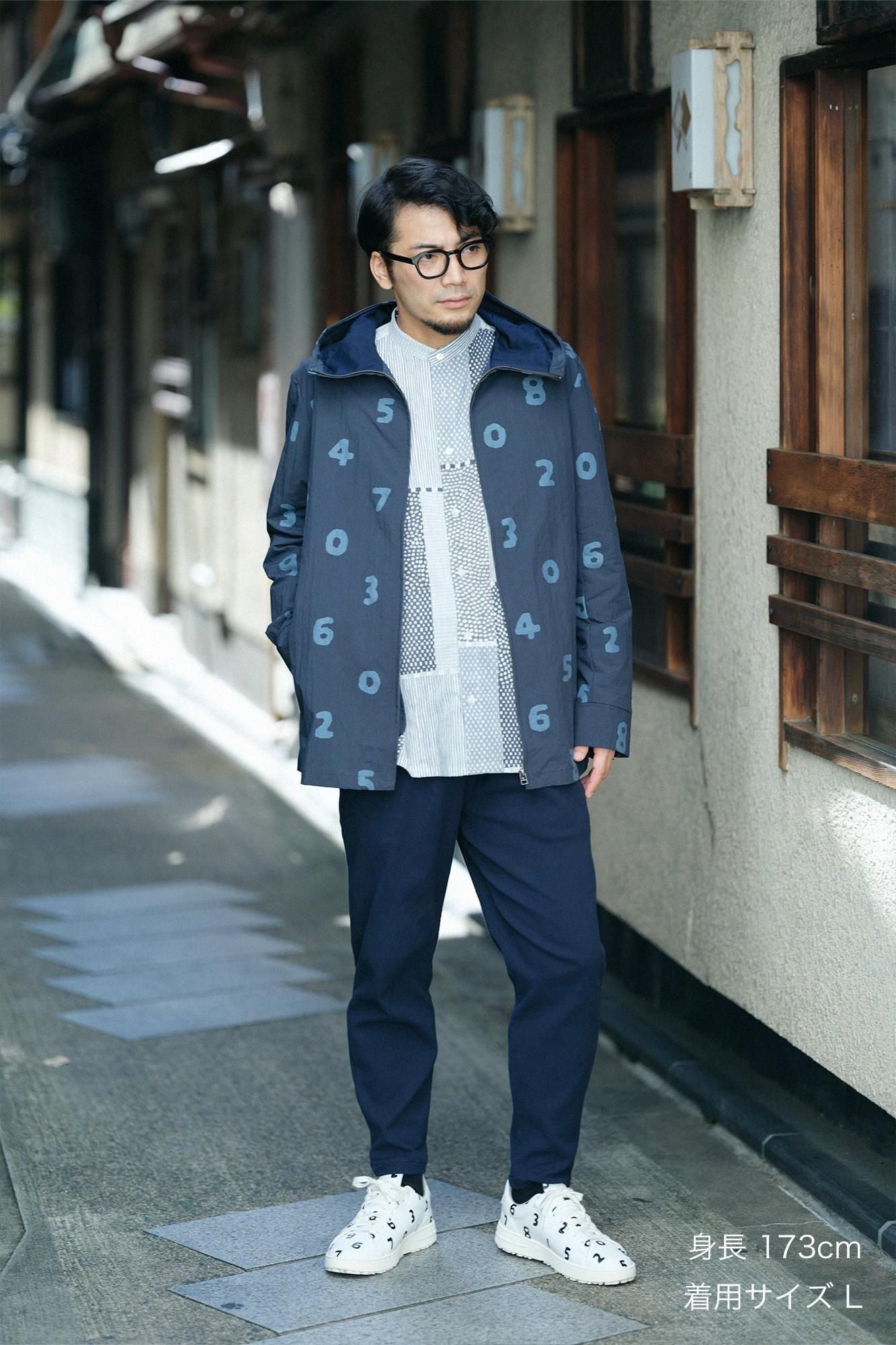 SHELTECH(R)天氣布 連帽外套／SO-SU-U十數 海軍藍藍色的