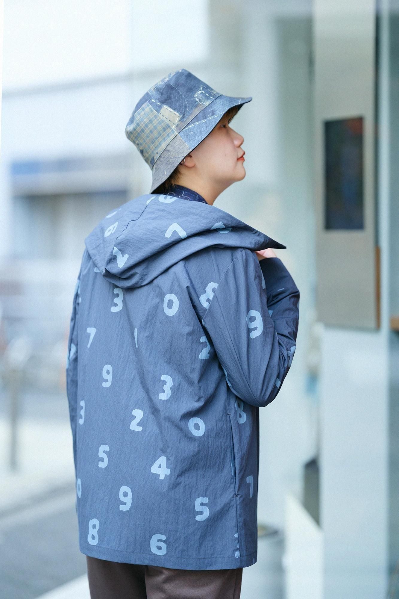 SHELTECH(R)天氣布 連帽外套／SO-SU-U十數 海軍藍藍色的